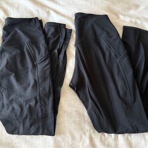 Lululemon Align High-Rise Leggings – Black – Size 6 (Bundle of 2)